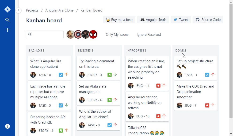 Angular Jira Clone Part 06 - Build a markdown text editor