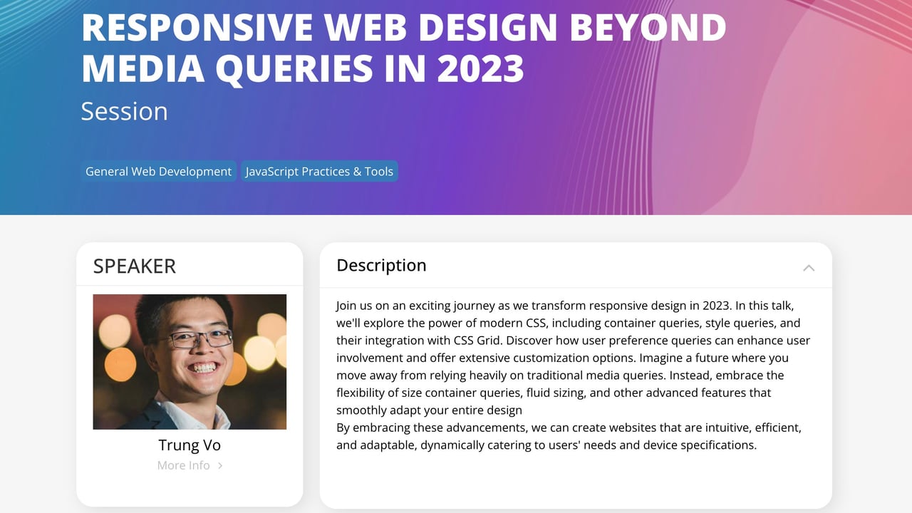 Responsive Web Design Beyond Media Queries