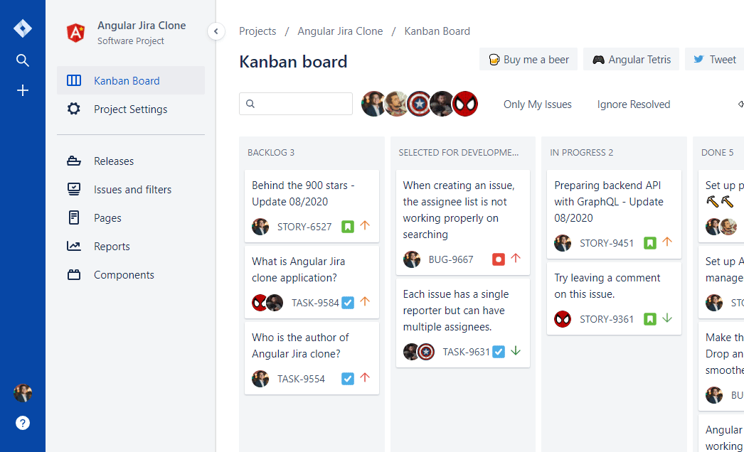 Angular Jira Clone Tutorial Part 02