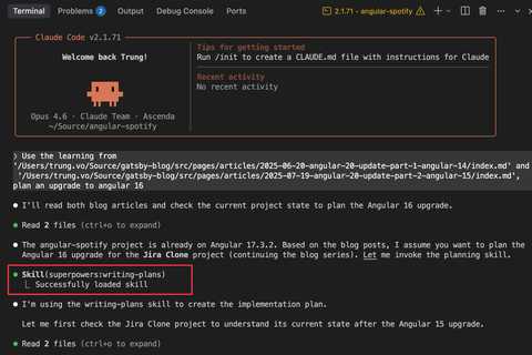 Upgrade to Angular 20 from Angular 13 - Part 3: Angular 16 with Claude ...